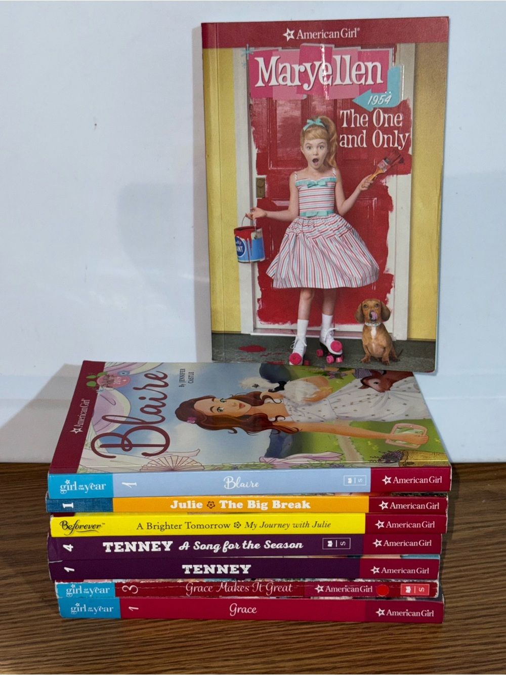American girl book lot